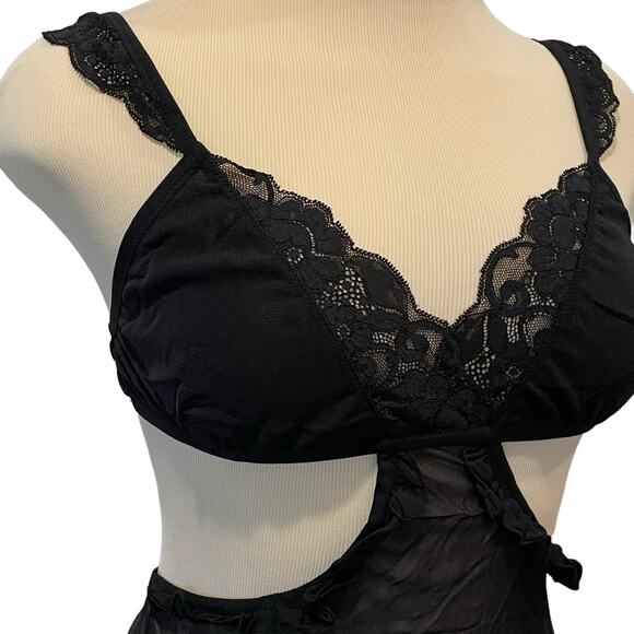 WE ARE HAH Key To Ur Heart Bodysuit Lingerie Noir Black M Sexy - Picture 8 of 11